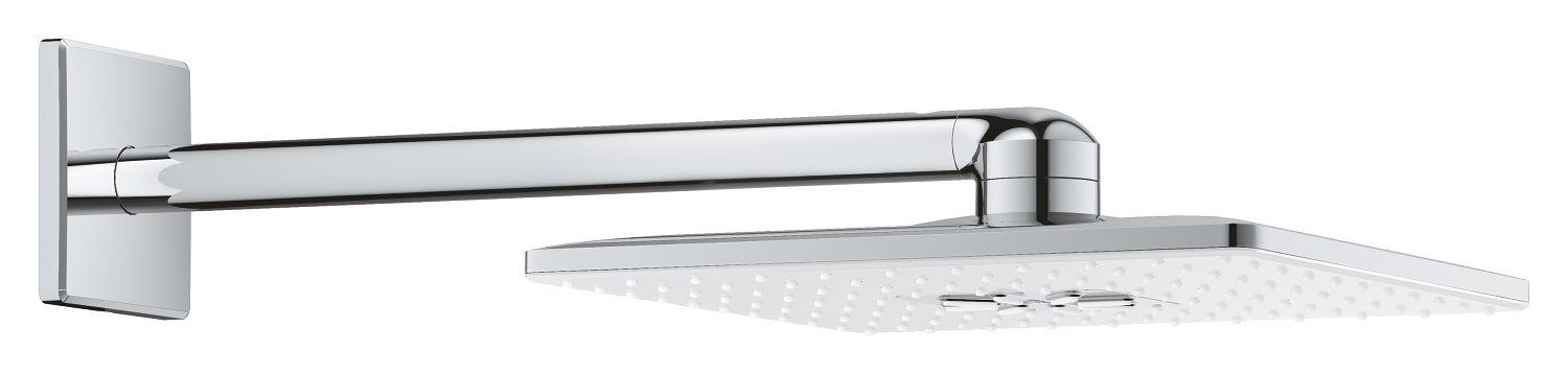 Grohe Rainshower Smartactive 310 Cube Tepe Duşu Seti 430 Mm, 2 Akışlı, Krom-Beyaz- 26479LS0