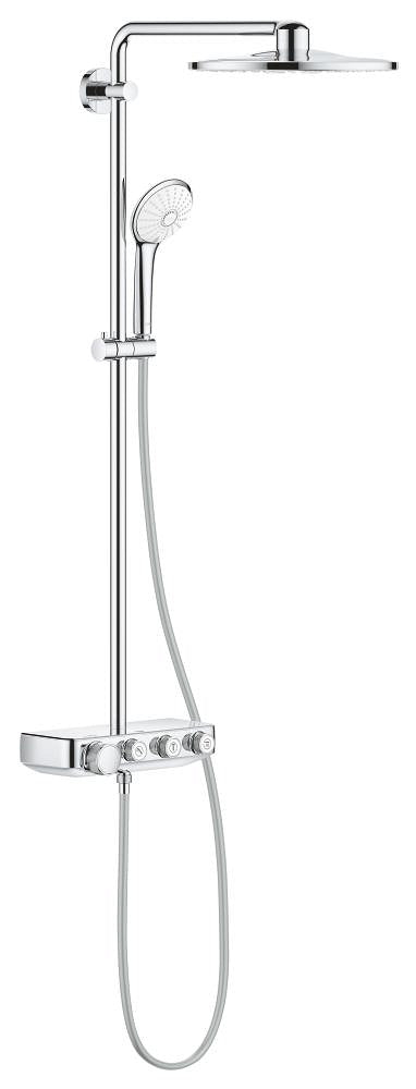 Grohe Euphoria SmartControl System 310 Duo Duvara Monte Termostatik Bataryalı Duş Sistemi - 26507000