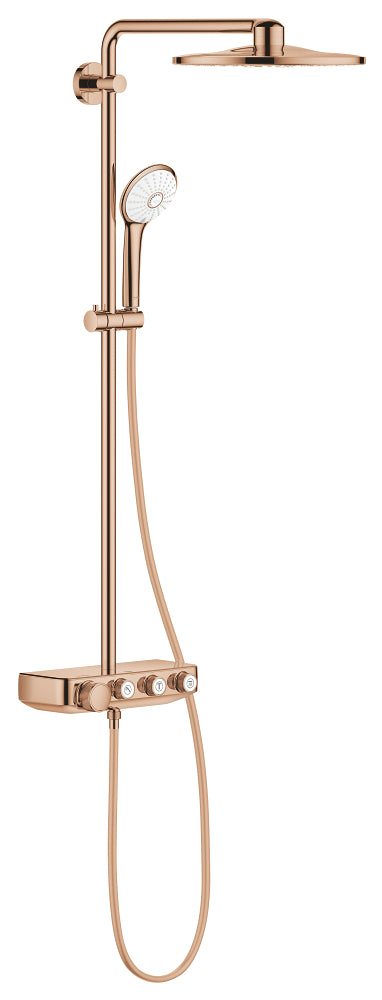 Grohe Euphoria Smartcontrol 310 Duo Duş Sistemi Duvara Monte Termostatik Bataryalı Duş Sistemi Warm Sunset - 26507DA0