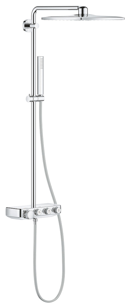 Euphoria Smartcontrol System 310 Cube Duo Duvara Monte Termostatik Bataryalı Duş Sistemi - 26508000