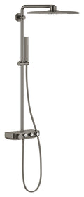 Grohe Euphoria Smartcontrol System 310 Cube Duo Duvara Monte Termostatik Bataryalı Duş Sistemi Brushed Hard Graphite - 26508AL0