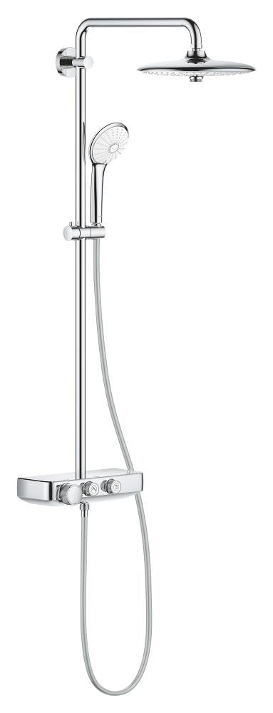 Grohe Euphoria SmartControl System 260 Mono Duvara Monte Termostatik Bataryalı Duş Sistemi - 26509000