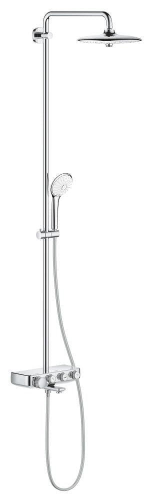 Grohe Euphoria SmartControl 260 Mono Duvara Monte Termostatik Banyo Bataryalı Duş Sistemi-26510000