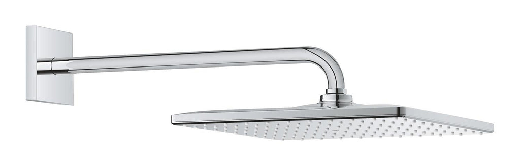 Grohe Tepe Duşu 31x31 cm + Duvardan Dirsek 42 cm Krom - 26563000