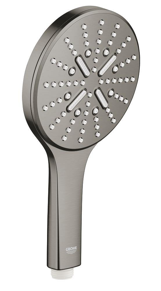 Grohe Rainshower Smartactive 130 El Duşu 3 Akışlı Brushed Hard Graphite – 26574AL0