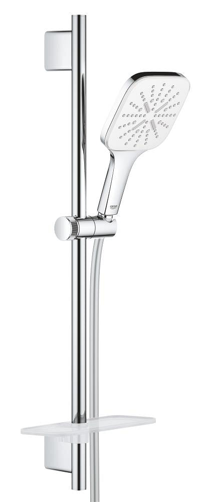 Grohe Rainshower Smartactive 130 Cube Sürgülü Duş Seti 3 Akışlı Beyaz - 26584LS0