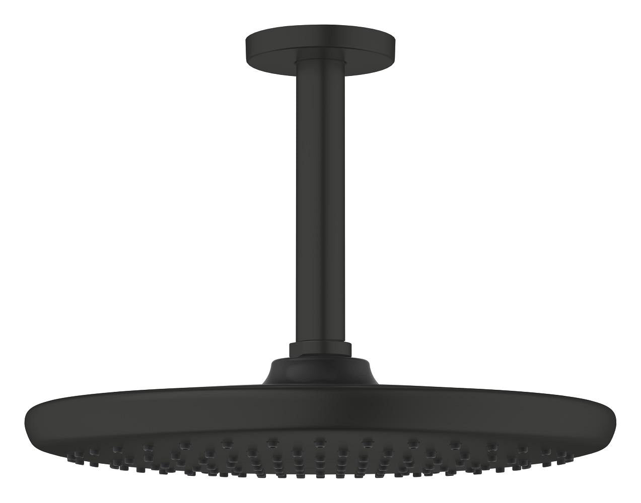 Grohe Tempesta 250 Tepe Duşu Set 142 mm, Tek Akışlı Mat Siyah - 266692430