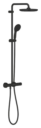 Grohe Tempesta System 250 Duvara Monte Termostatik Bataryalı Duş Sistemi Mat Siyah - 266702431