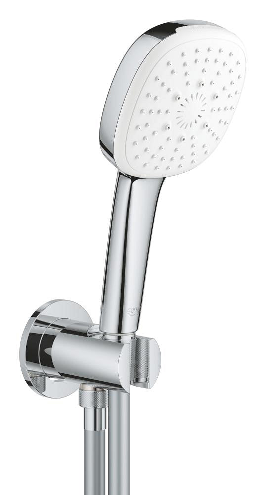 Grohe Tempesta Cube 110 Su Çıkış Dirsekli El Duşu Seti 3 Akışlı Rain,Jet,Masaj - 26910003