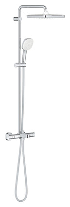 Grohe Tempesta System 250 Cube Duvara Monte Termostatik Bataryalı Duş Sistemi - 26975001