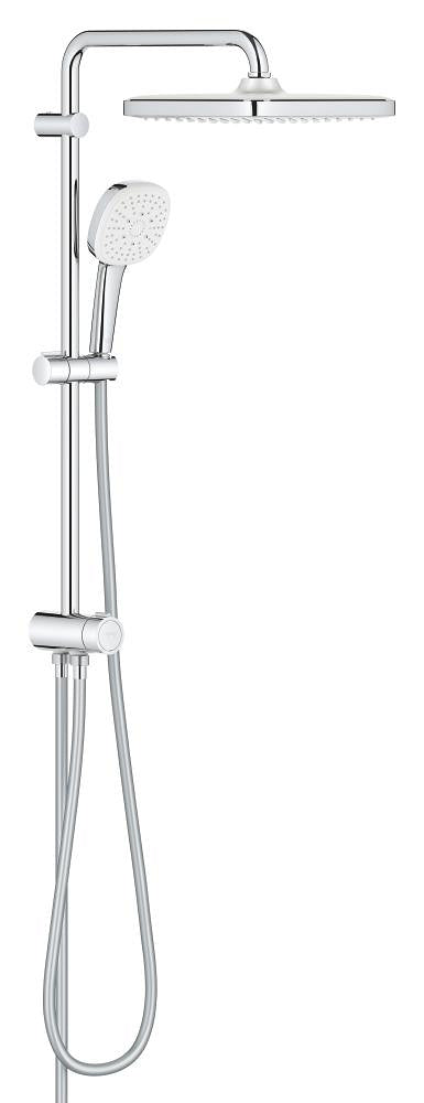 Tempesta System 250 Cube Duvar Bağlantılı, Divertörlü Duş Sistemi - 26977001