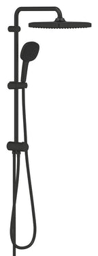 Tempesta System 250 Cube Duvar Bağlantılı, Divertörlü Duş Sistemi Mat Siyah - 269772431