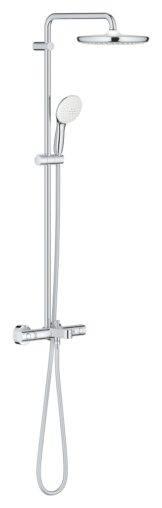 Grohe Tempesta System 250 Cube Duvara Monte Termostatik Bataryalı Duş Sistemi - 26978001