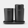 Brabantia Renew 3 Parça Banyo Seti Dark Grey 280368