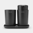 Brabantia Renew 3 Parça Banyo Seti Dark Grey 280368