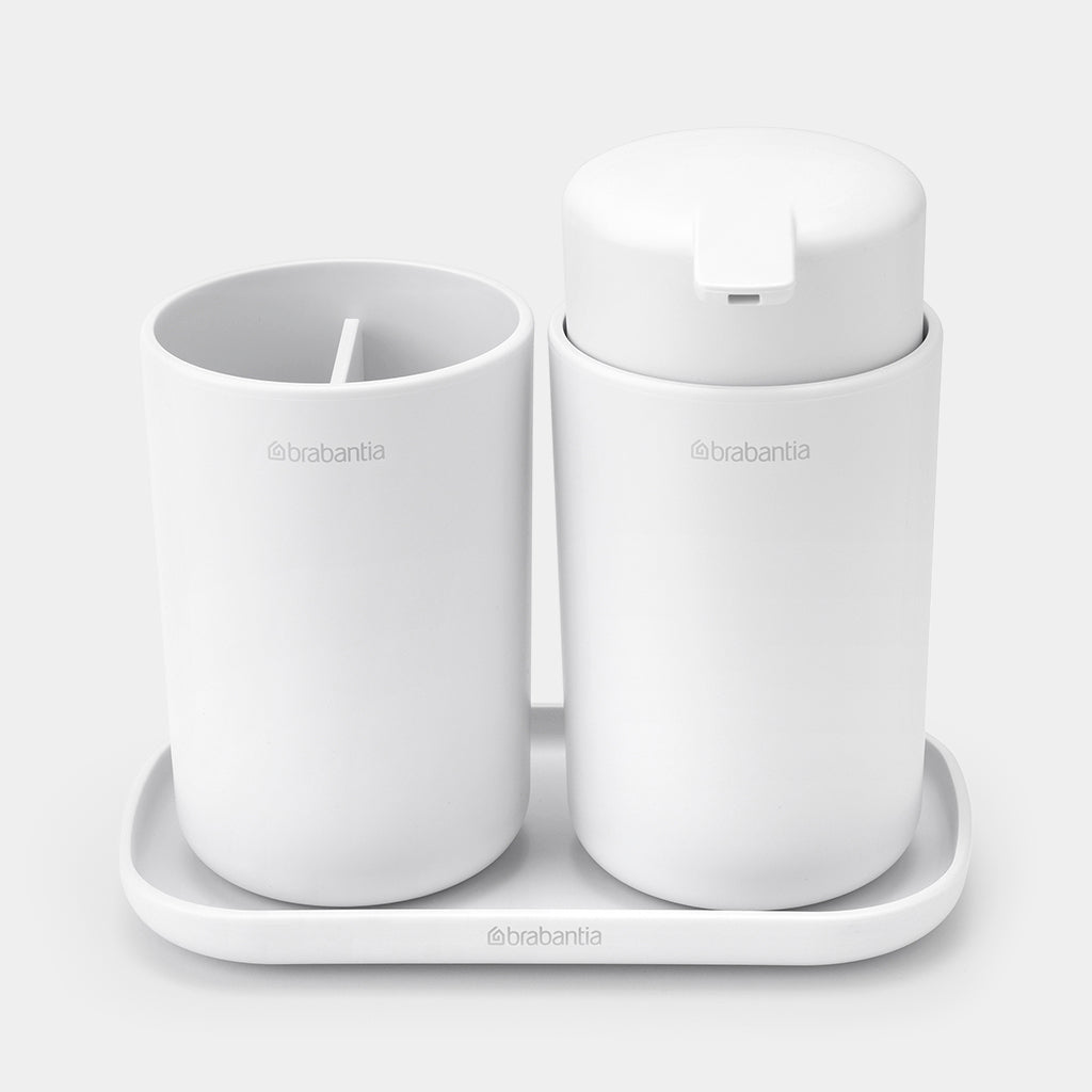Brabantia Renew 3 Parça Banyo Seti Beyaz 280382