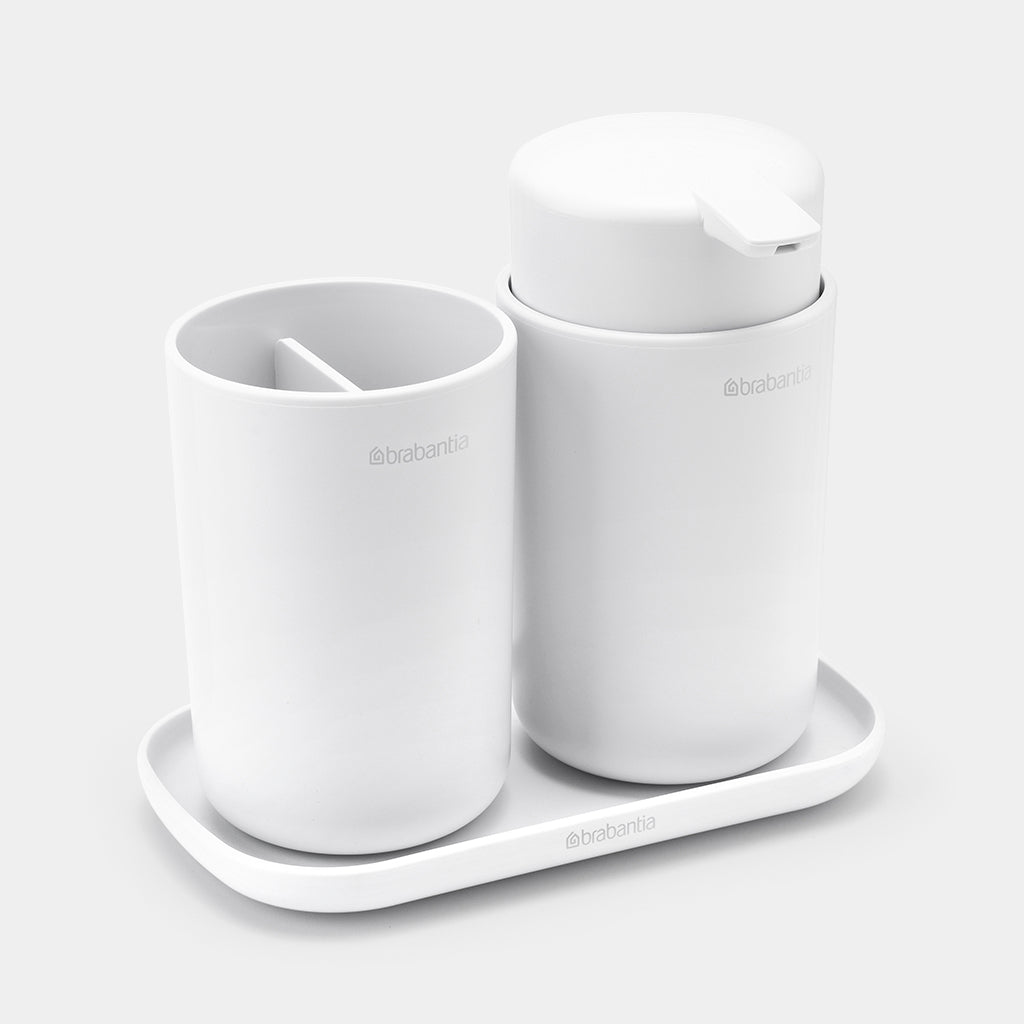 Brabantia Renew 3 Parça Banyo Seti Beyaz 280382