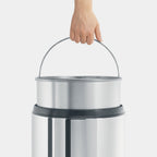 Brabantia Çöp Kutusu ALEV Korumalı 30 lt Parlak Çelik 287527
