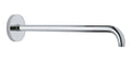TEPE DUŞU DİRSEĞİ RAİHSHOWER MODERN KROM 38 CM.