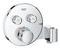 Grohe Grohtherm Smartcontrol Çift Valfli Akış Kontrollü, Ankastre Termostatik Duş Bataryası, Entegre Duş Kolu İle - 29120000