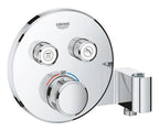 Grohe Grohtherm Smartcontrol Çift Valfli Akış Kontrollü, Ankastre Termostatik Duş Bataryası, Entegre Duş Kolu İle - 29120000