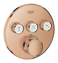 Grohe Grohtherm Smartcontrol Üç Valfli Akış Kontrollü, Ankastre Termostatik Duş Bataryası Warm Sunset - 29121DA0