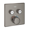 Grohe Grohtherm Smartcontrol Çift Valfli Akış Kontrollü, Ankastre Termostatik Duş Bataryası Brushed Hard Graphite -29124AL0