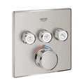 Grohe Grohtherm Smartcontrol Üç Noktadan Akış Kontrollü Kumanda SuperSteel - 29126DC0