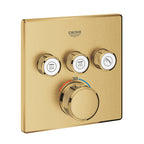 Grohe Grohtherm Smartcontrol Üç Valfli Akış Kontrollü, Ankastre Termostatik Duş Bataryası - 29126Gn0