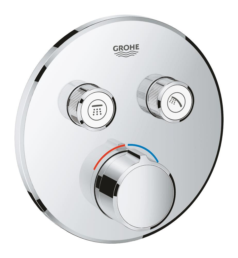 Grohe Smartcontrol Çift Valfli Akış Kontrollü Ankastre Duş Bataryası 29145000