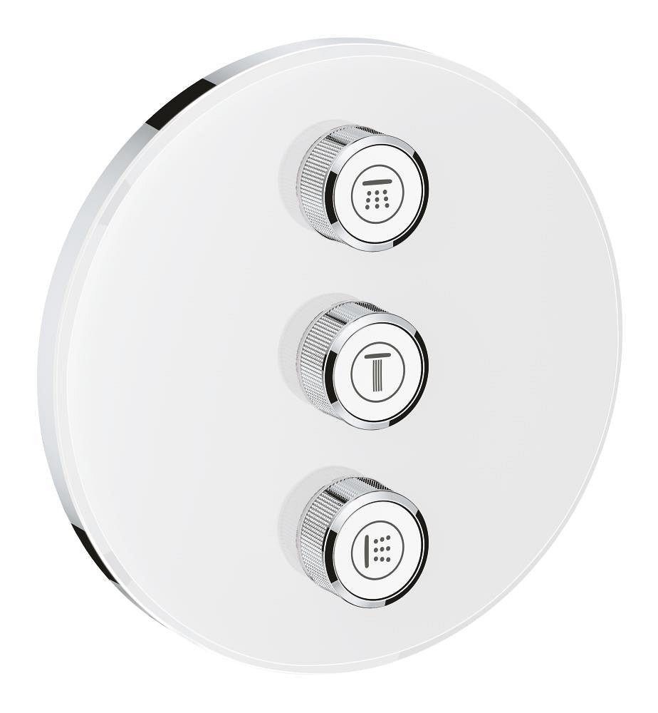 Grohe Grohtherm Smartcontrol Üç Noktadan Akış Kontrollü Kumanda Beyaz - 29152LS0