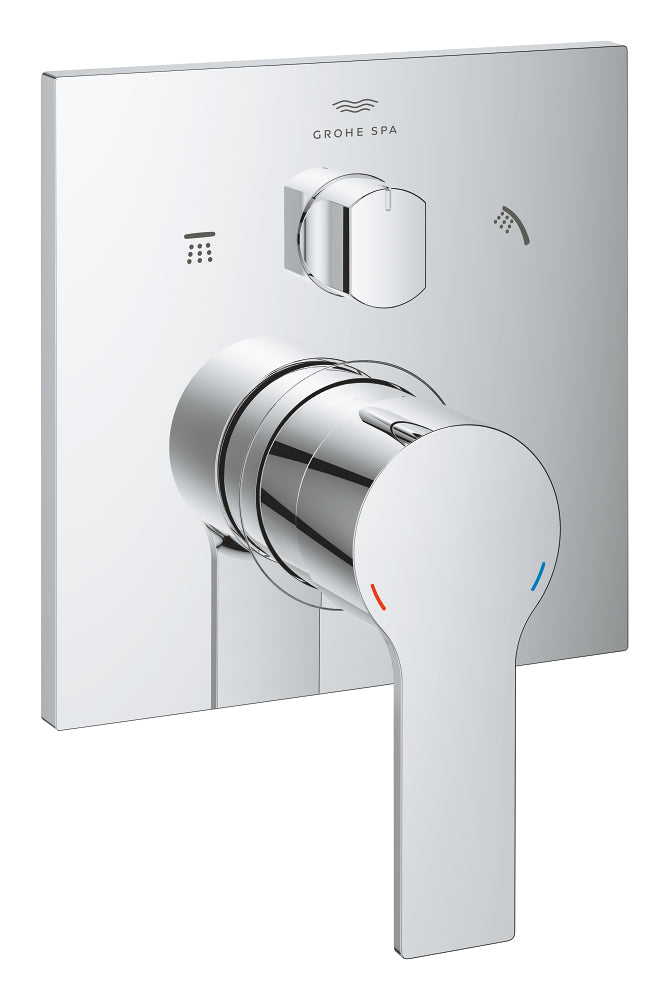 Grohe Allure Ankastre Banyo Duş Bataryası 3 Çıkışlı Divertörlü Krom – 29176001