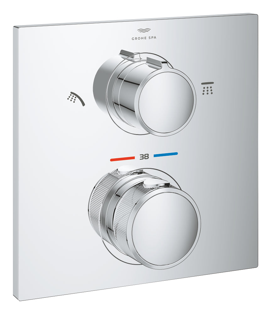 Grohe Allure Thermostat For Concealed Installation With 2-Way Diverter - 29181002