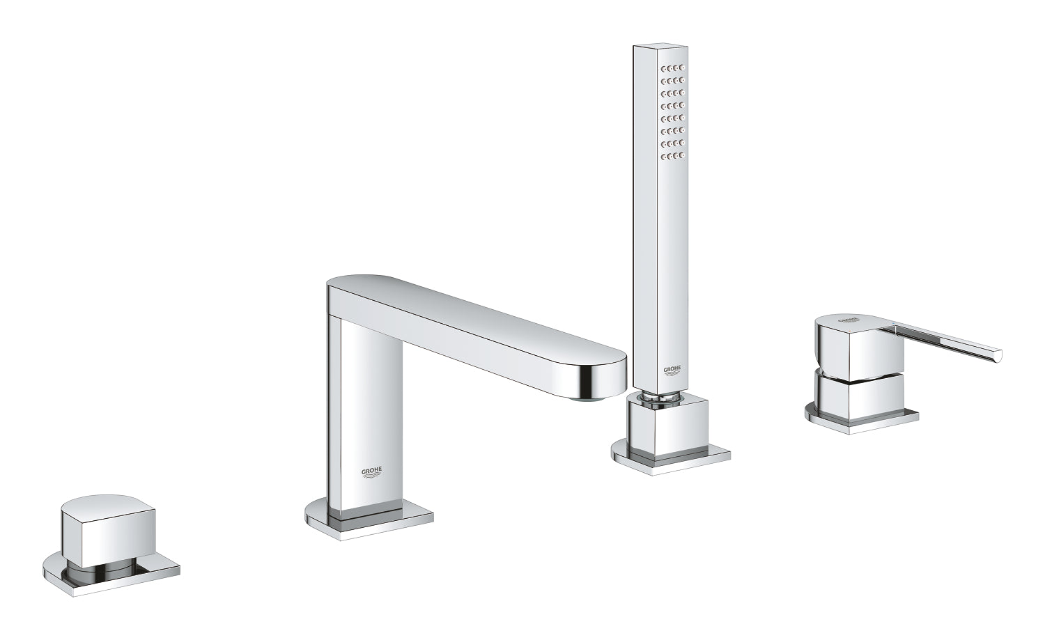 Grohe Küvet Bataryası 4 Delikli Plus Krom - 29307003
