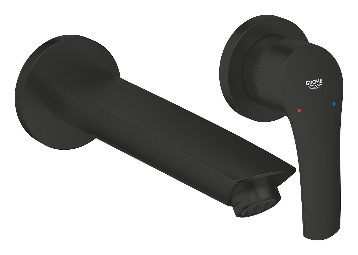 Grohe Eurosmart İki Delikli Lavabo Bataryası M-Boyut Mat Siyah - 293382433