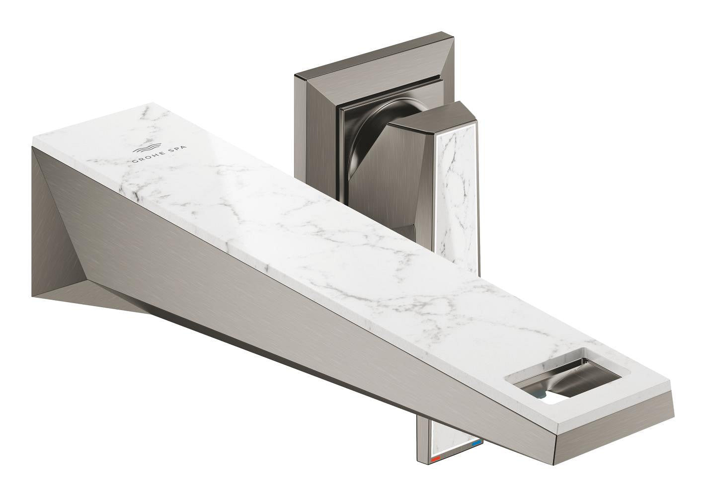 Grohe Allure Brilliant Private Collection 2 Delikli Duvardan Lavabo Bataryası M–Boyut Brushed Hard Graphite – 29519AL0