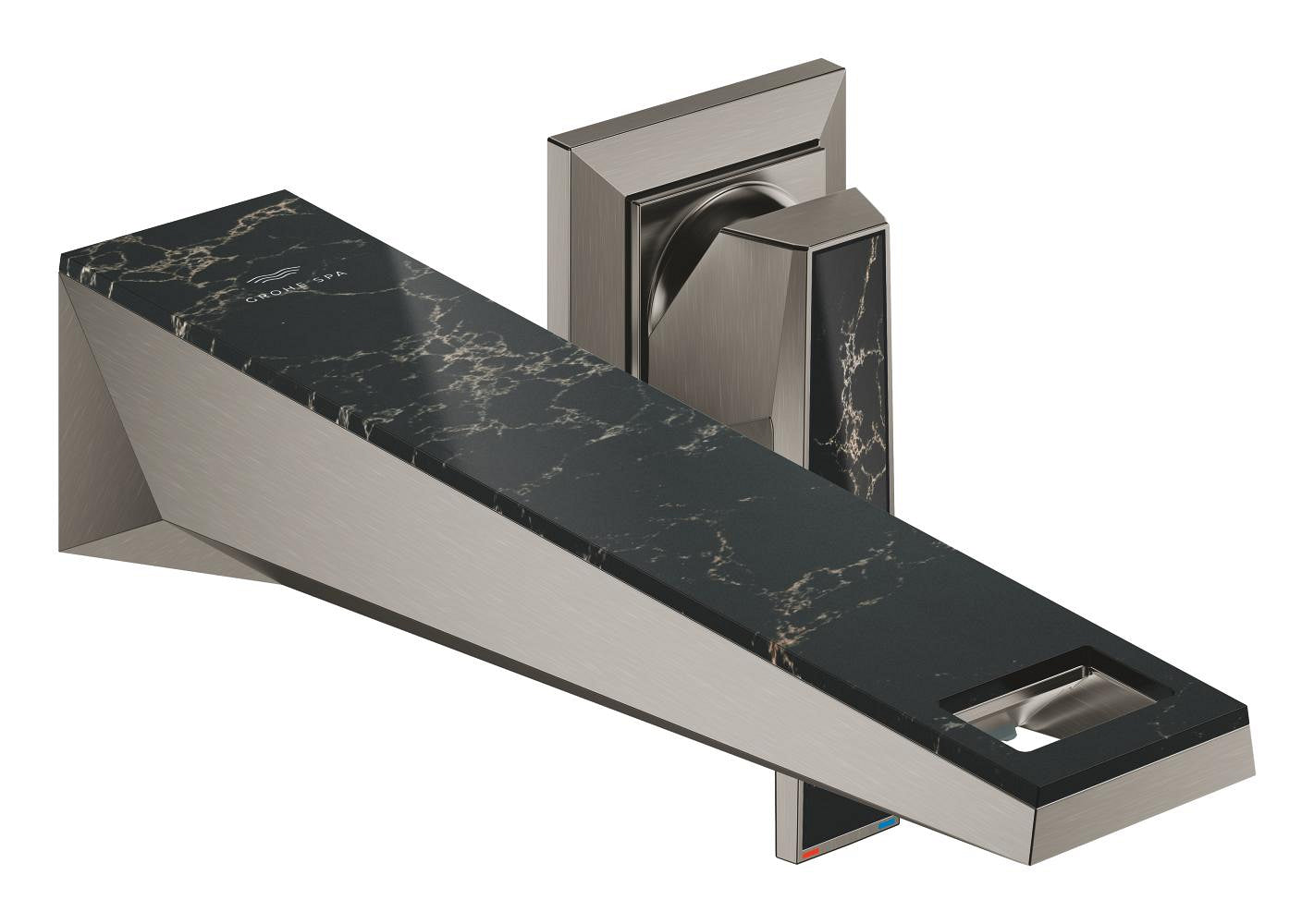 Grohe Allure Brilliant Private Collection 2 Delikli Duvardan Lavabo Bataryası M–Boyut Brushed Hard Graphite – 29521AL0