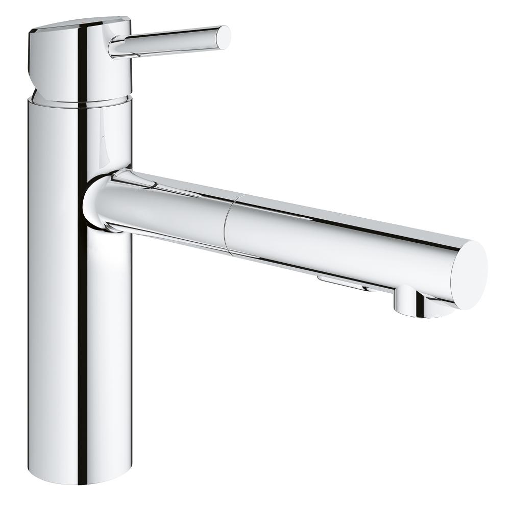Grohe Eviye Bataryası Spiralli 2 Fonksiyonlu Krom- 30273001