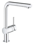 Grohe Eviye Bataryası Spiralli 2 Fonksiyonlu Minta Krom- 30274000