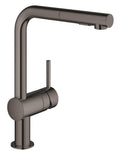 Grohe Minta Tek Kumandalı Eviye Bataryası Hard Graphite - 30274A00