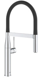 Grohe Eviye Bataryası Spiralli 2 Fonk. Essence Krom/Siyah-30294000