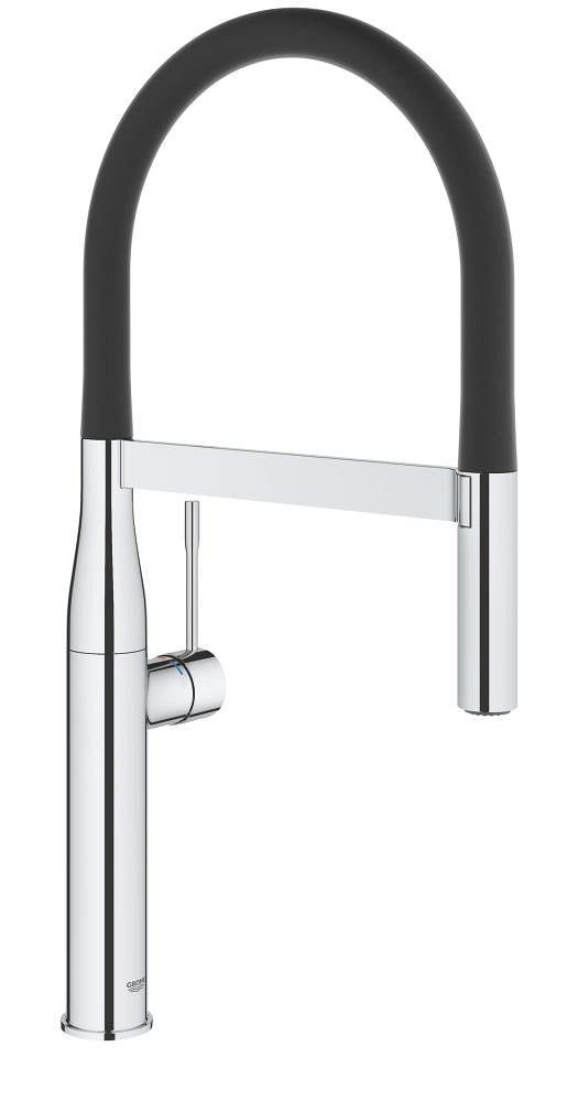 Grohe Eviye Bataryası Spiralli 2 Fonk. Essence Krom/Siyah-30294000