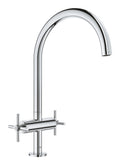 Grohe Eviye Bataryası Döner Borulu Atrio Krom - 30362000