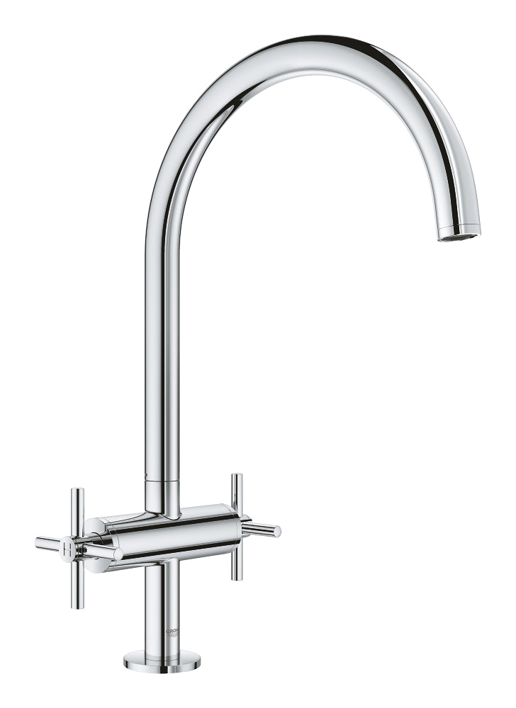 Grohe Eviye Bataryası Döner Borulu Atrio Krom - 30362000
