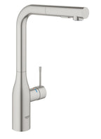 Grohe Eviye Bataryası Spiralli 2 Fonk Essence Supersteel – 30504DC0