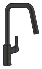 Grohe Eurosmart Eviye Bataryası 2 Akışlı Mat Siyah - 306192430