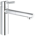 Grohe Eviye Bataryası Spiralli Tek Akış Concetto Krom - 31129001