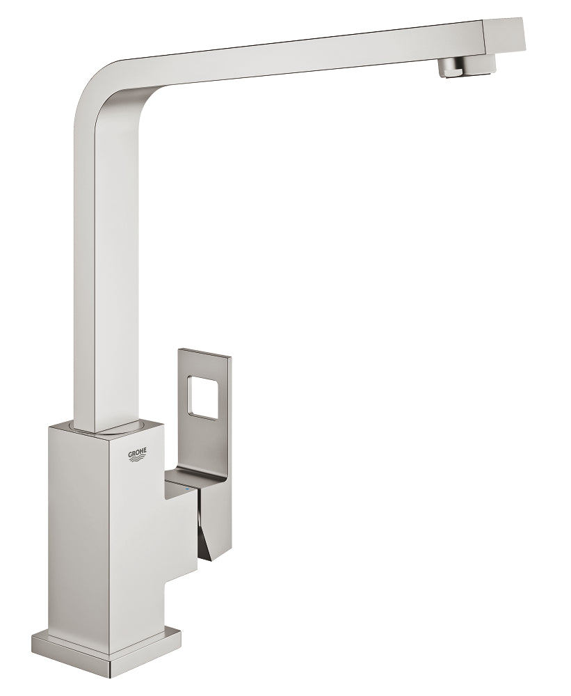 Grohe Eviye Bataryası Döner Borulu Eurocube Super Steel - 31255DC0