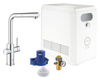 Grohe Blue Professional Arıtmalı İçme Suyu ve Soda Yapan Spiralli Eviye Bataryası- 31326002