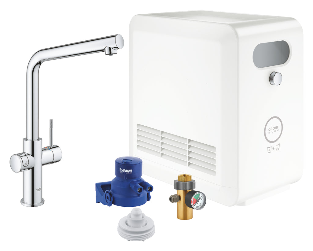 Grohe Blue Professional Arıtmalı İçme Suyu ve Soda Yapan Eviye Bataryası- 31347003